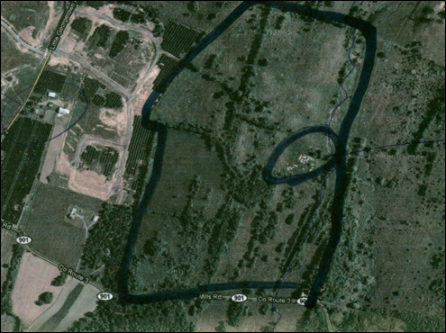 Description: Teter French house and french farm near spring mills